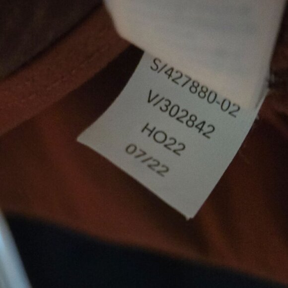 Athleta Altitude Polartec 1/2 Zip Sweatshirt Mahogany Heather Size S - Picture 12 of 12